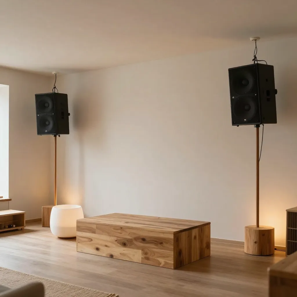 Vinyl listening space design